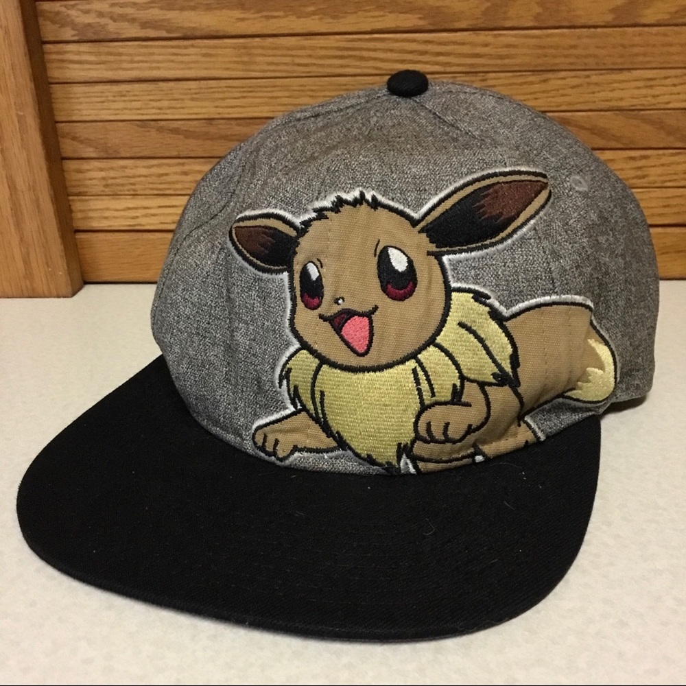 Eevee Pokémon baseball cap hat.